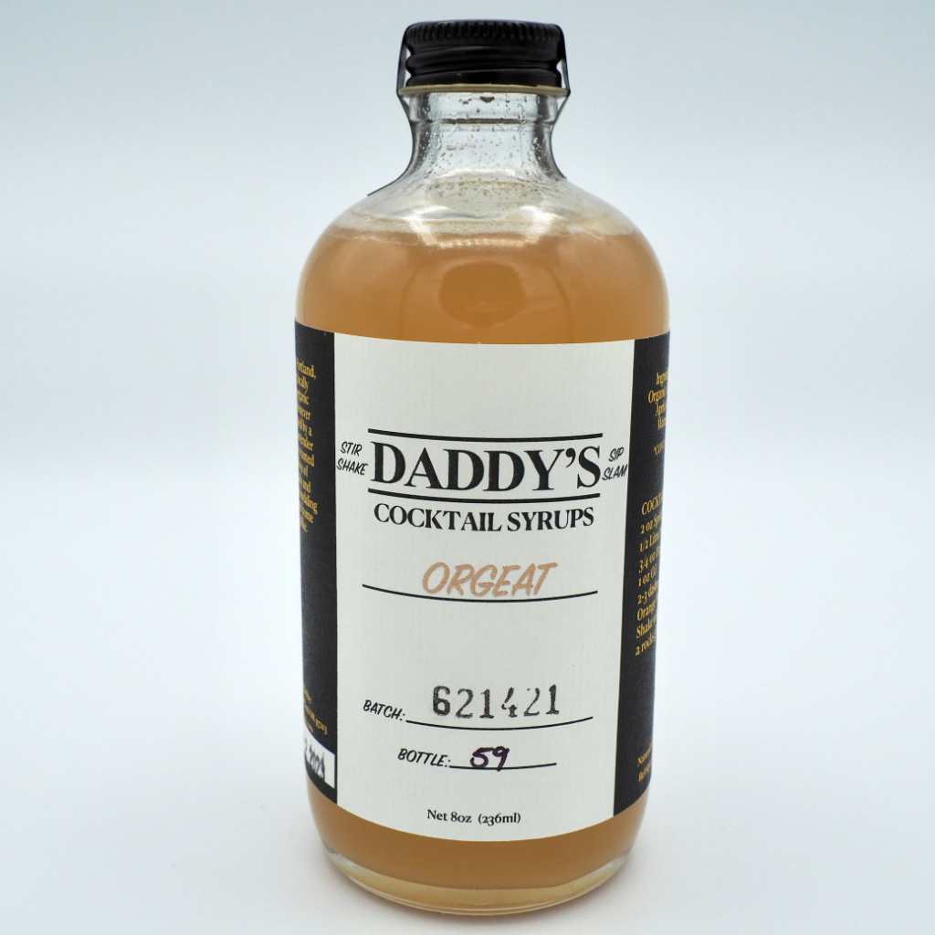 Orgeat (Almond) Syrup (8 oz)