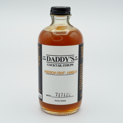 Passion Fruit - Vanilla Syrup (8 oz)